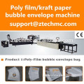Paper bubble envelope machine for kraft paper bag making